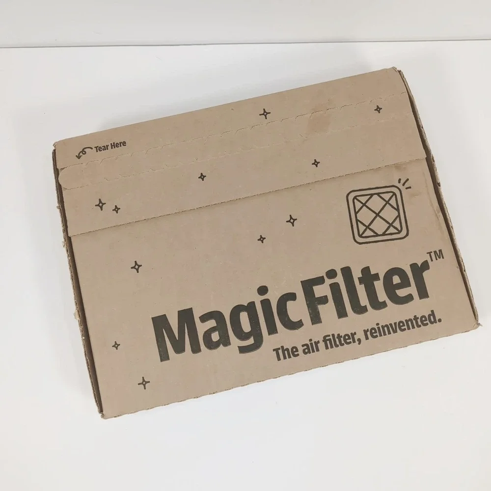 Magic Filter 12x24x1 MERV 8 Air Filter Furnace HVAC Foldable BT108.01120240 New